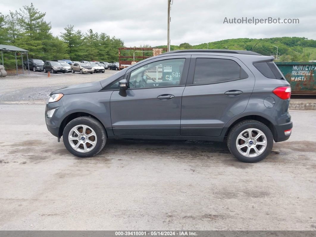 2019 Ford Ecosport Se Серый vin: MAJ6S3GL8KC277797