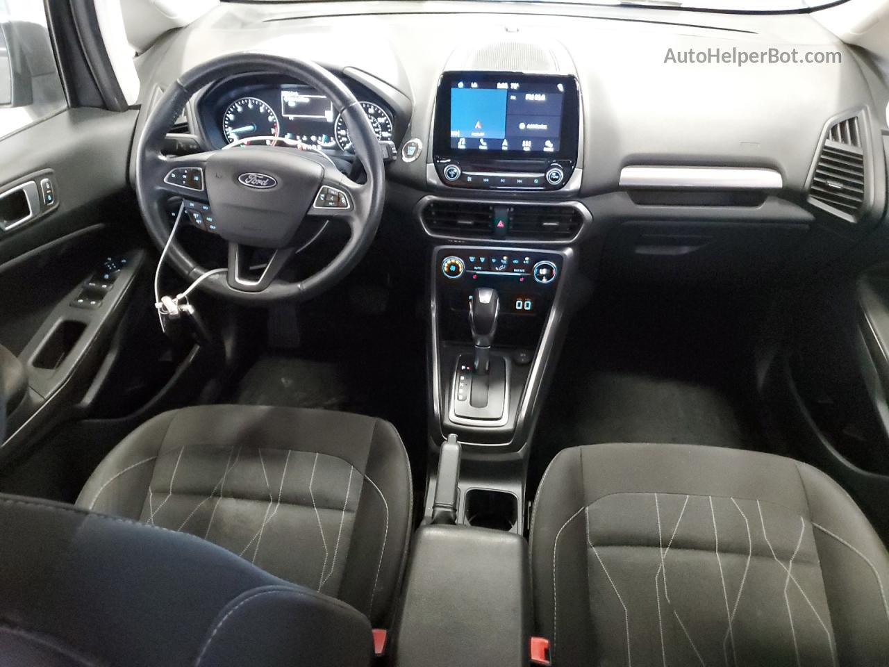 2019 Ford Ecosport Se Gray vin: MAJ6S3GL8KC278741