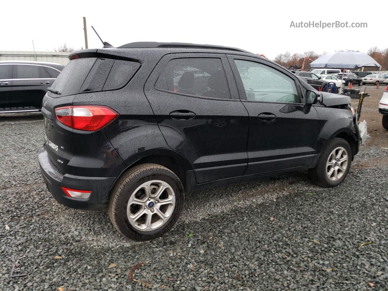 2019 Ford Ecosport Se Black vin: MAJ6S3GL8KC296804