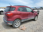 2019 Ford Ecosport Se Red vin: MAJ6S3GL8KC307963