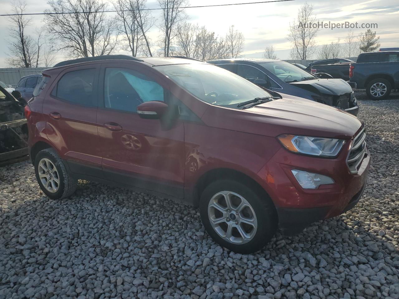 2020 Ford Ecosport Se Красный vin: MAJ6S3GL8LC328765