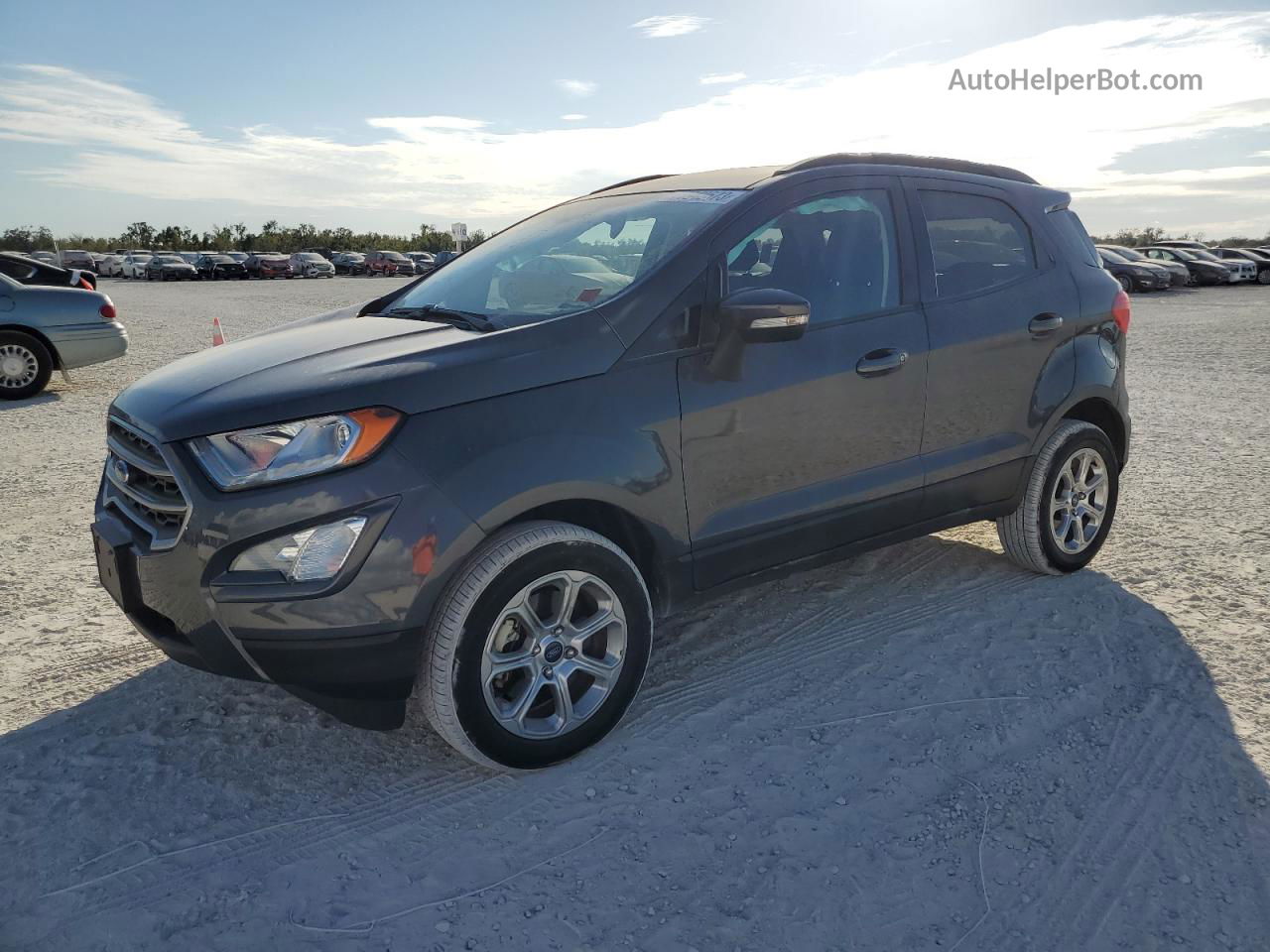 2020 Ford Ecosport Se Gray vin: MAJ6S3GL8LC339992