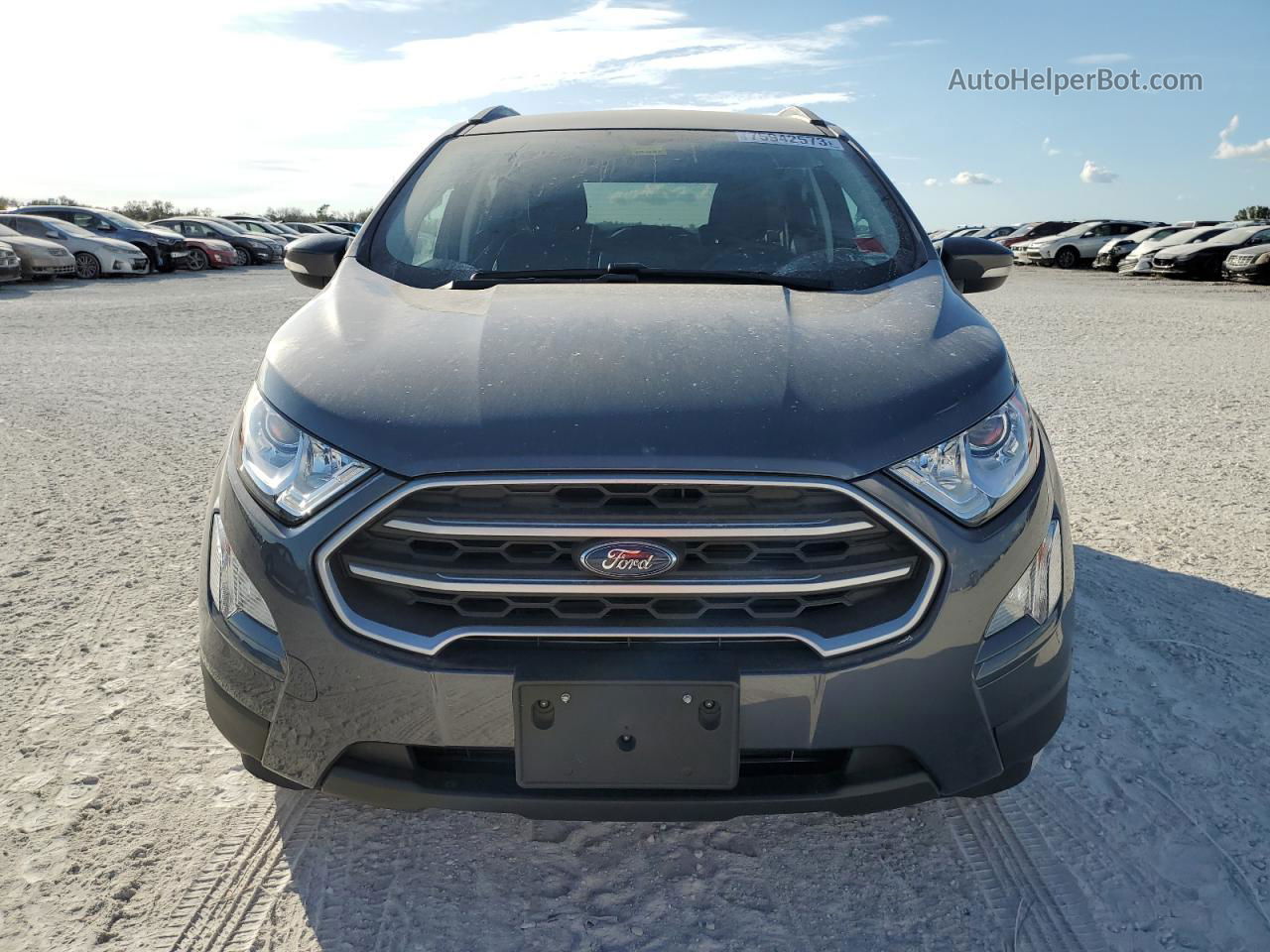 2020 Ford Ecosport Se Серый vin: MAJ6S3GL8LC339992