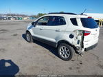 2020 Ford Ecosport Se White vin: MAJ6S3GL8LC341600