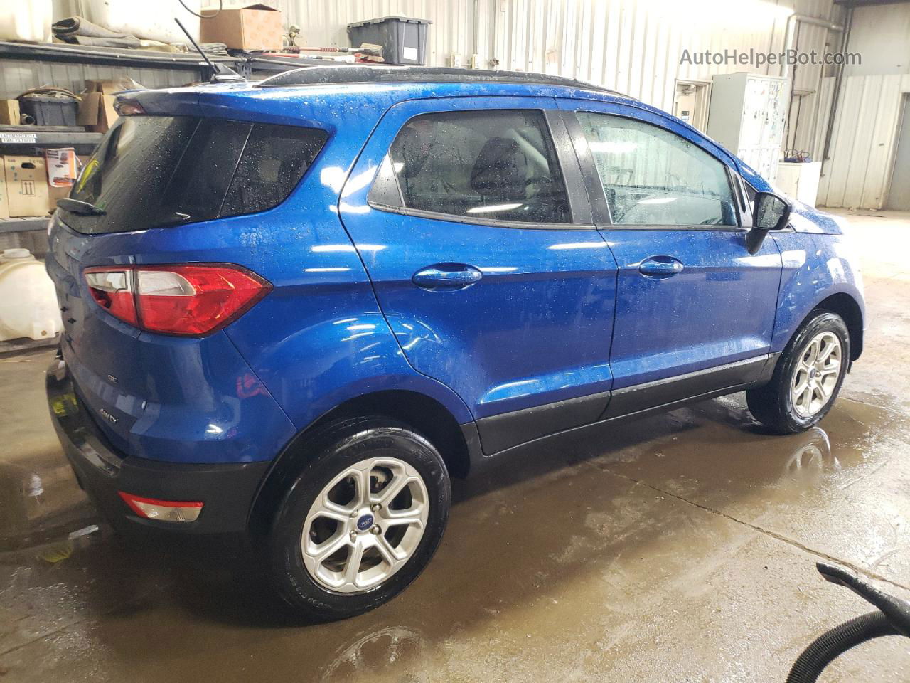 2020 Ford Ecosport Se Синий vin: MAJ6S3GL8LC347011