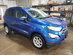 2020 Ford Ecosport Se Blue vin: MAJ6S3GL8LC347011