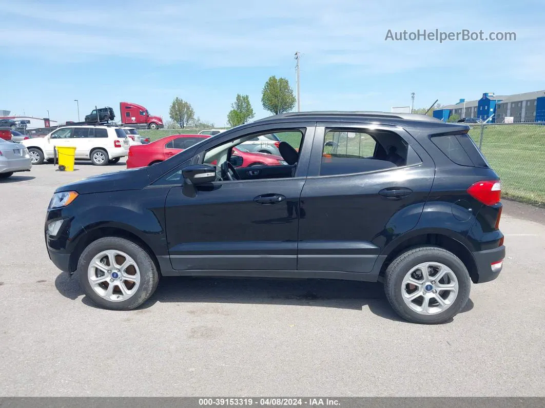 2020 Ford Ecosport Se Black vin: MAJ6S3GL8LC367890