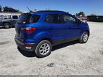 2020 Ford Ecosport Se Blue vin: MAJ6S3GL8LC388061