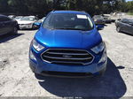 2020 Ford Ecosport Se Blue vin: MAJ6S3GL8LC388061