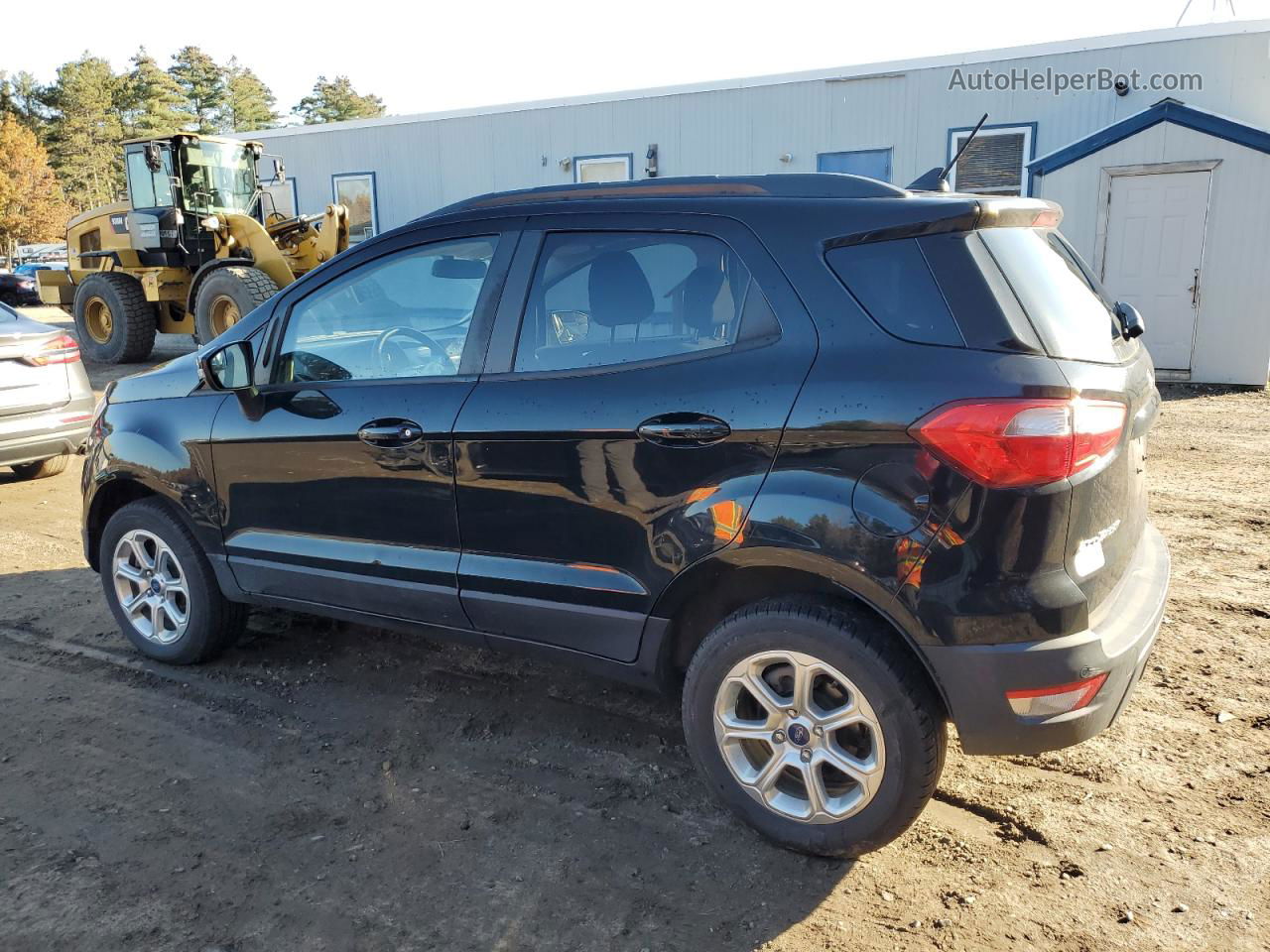 2019 Ford Ecosport Se Черный vin: MAJ6S3GL9KC257347