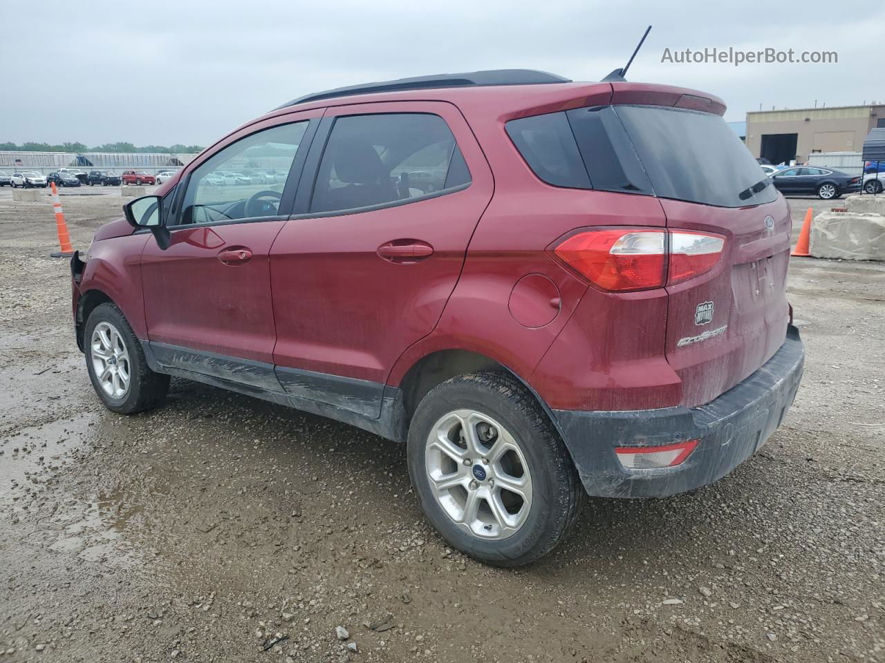 2019 Ford Ecosport Se Red vin: MAJ6S3GL9KC258837