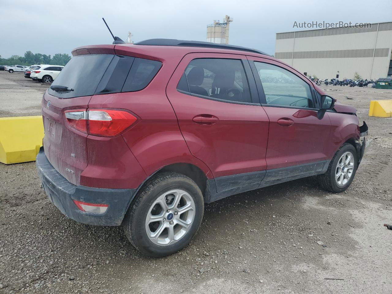 2019 Ford Ecosport Se Красный vin: MAJ6S3GL9KC258837