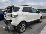 2019 Ford Ecosport Se White vin: MAJ6S3GL9KC265965