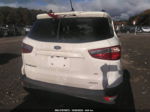 2019 Ford Ecosport Se White vin: MAJ6S3GL9KC292731