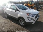 2019 Ford Ecosport Se White vin: MAJ6S3GL9KC292731