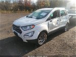 2019 Ford Ecosport Se White vin: MAJ6S3GL9KC292731