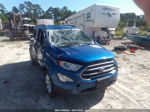 2019 Ford Ecosport Se Синий vin: MAJ6S3GL9KC301914