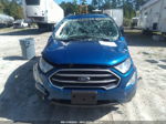 2019 Ford Ecosport Se Blue vin: MAJ6S3GL9KC301914