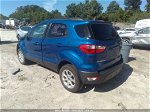 2019 Ford Ecosport Se Синий vin: MAJ6S3GL9KC301914
