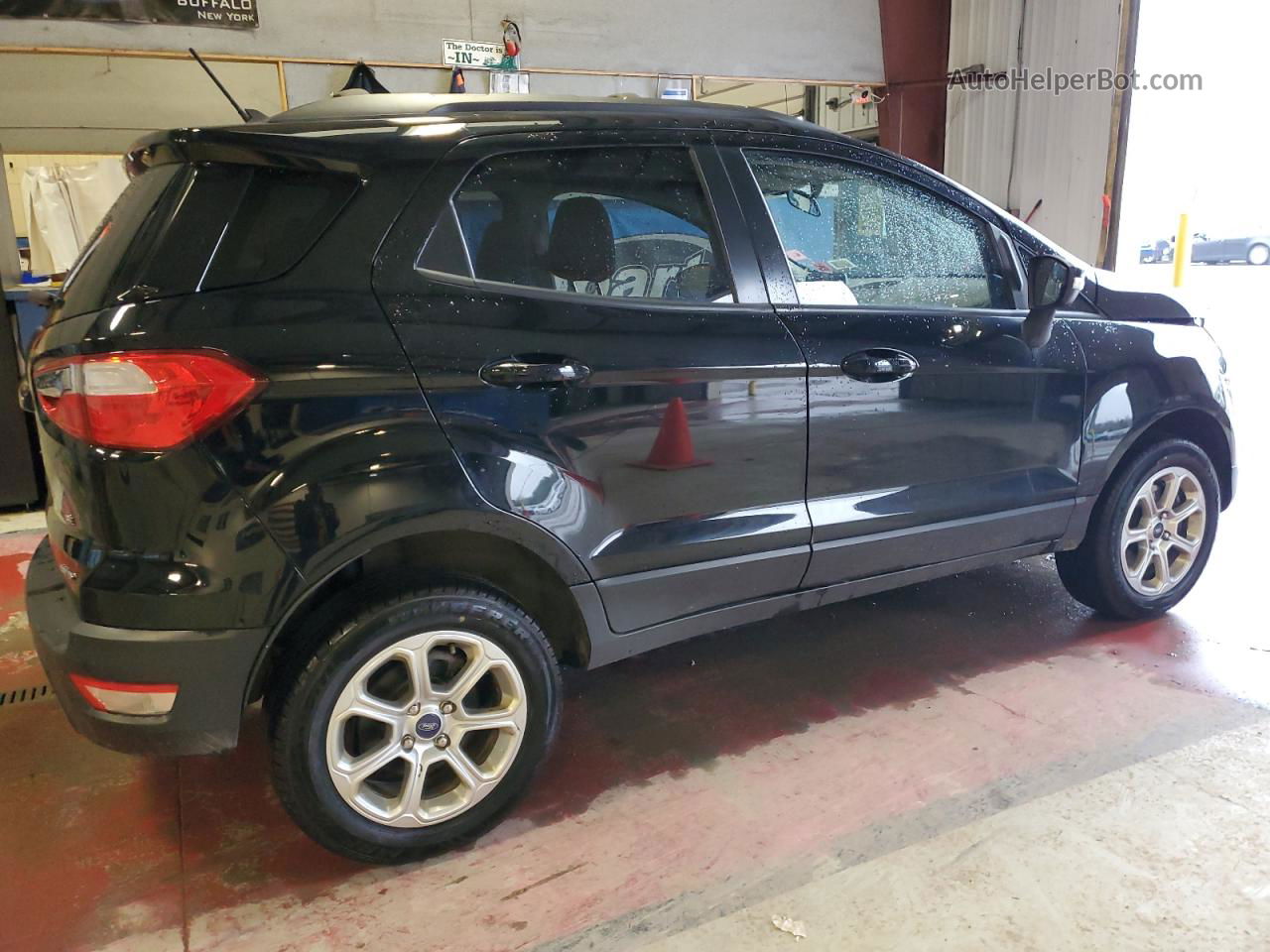 2020 Ford Ecosport Se Черный vin: MAJ6S3GL9LC329228