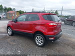 2020 Ford Ecosport Se Maroon vin: MAJ6S3GL9LC342223