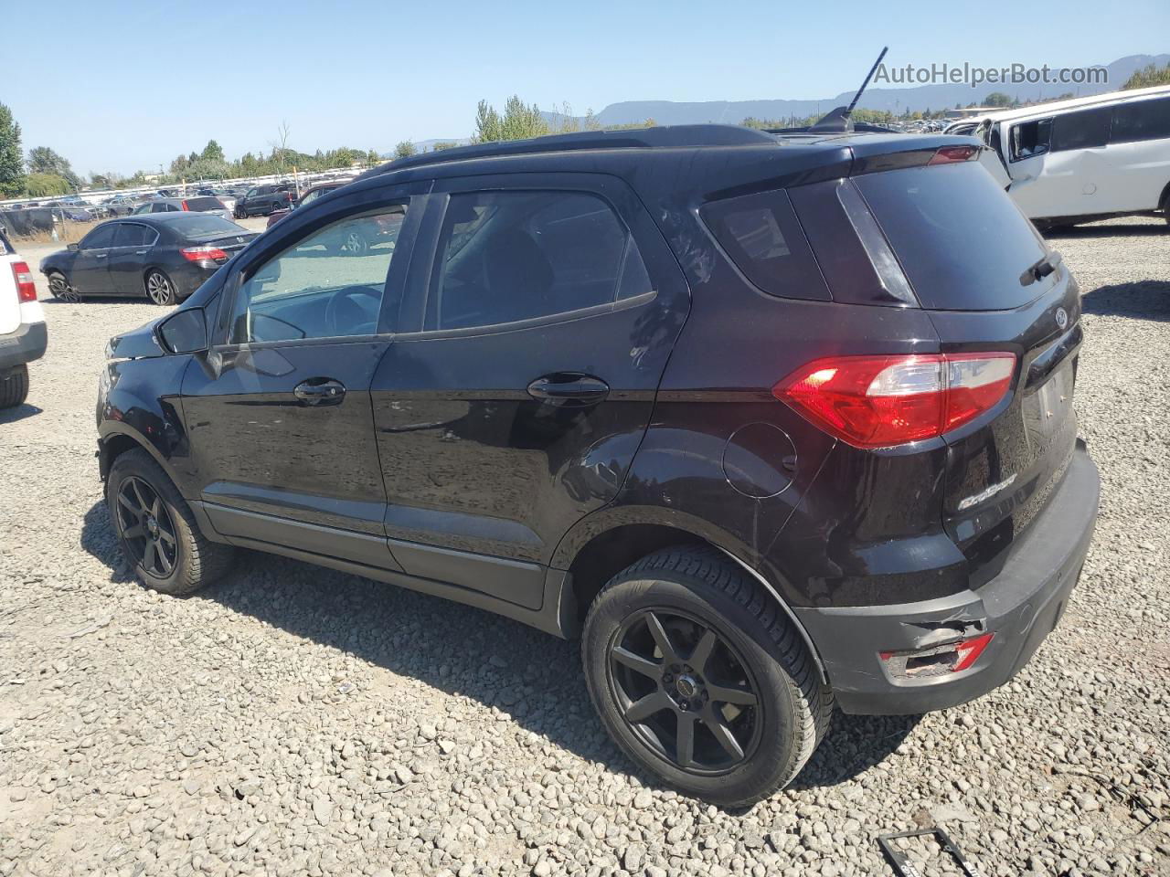 2020 Ford Ecosport Se Black vin: MAJ6S3GL9LC344876