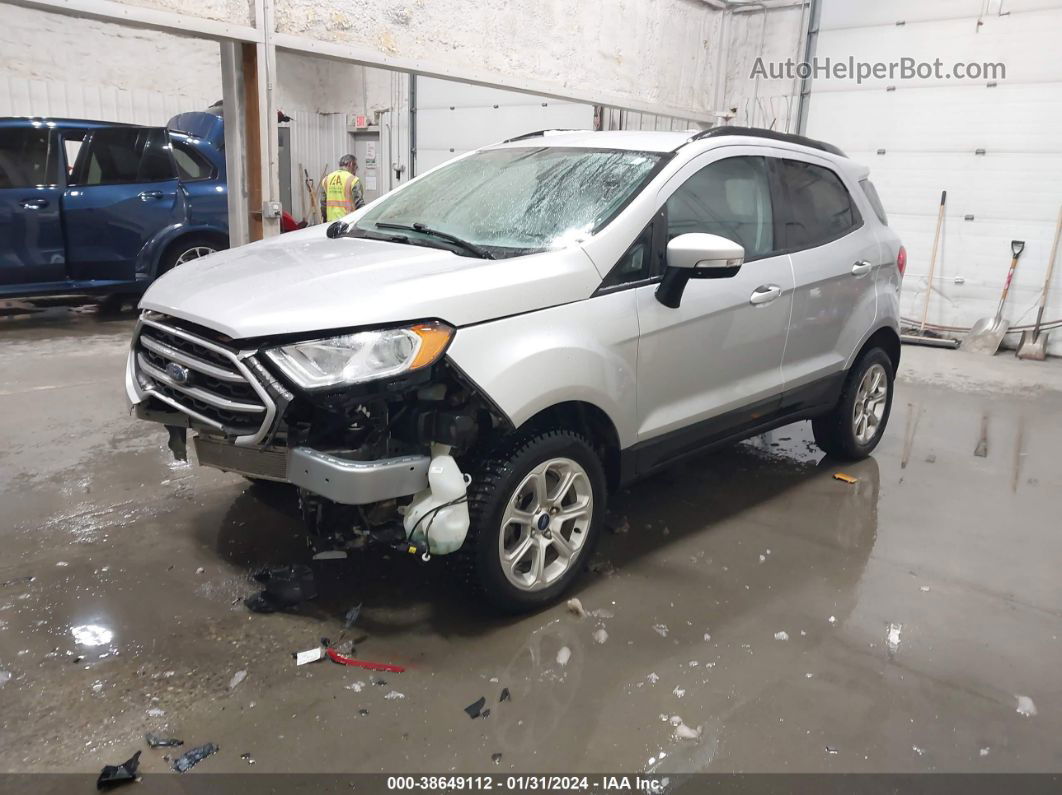 2020 Ford Ecosport Se Серебряный vin: MAJ6S3GL9LC344893