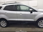 2020 Ford Ecosport Se Silver vin: MAJ6S3GL9LC344893