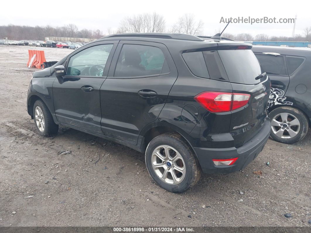 2020 Ford Ecosport Se Черный vin: MAJ6S3GL9LC387582