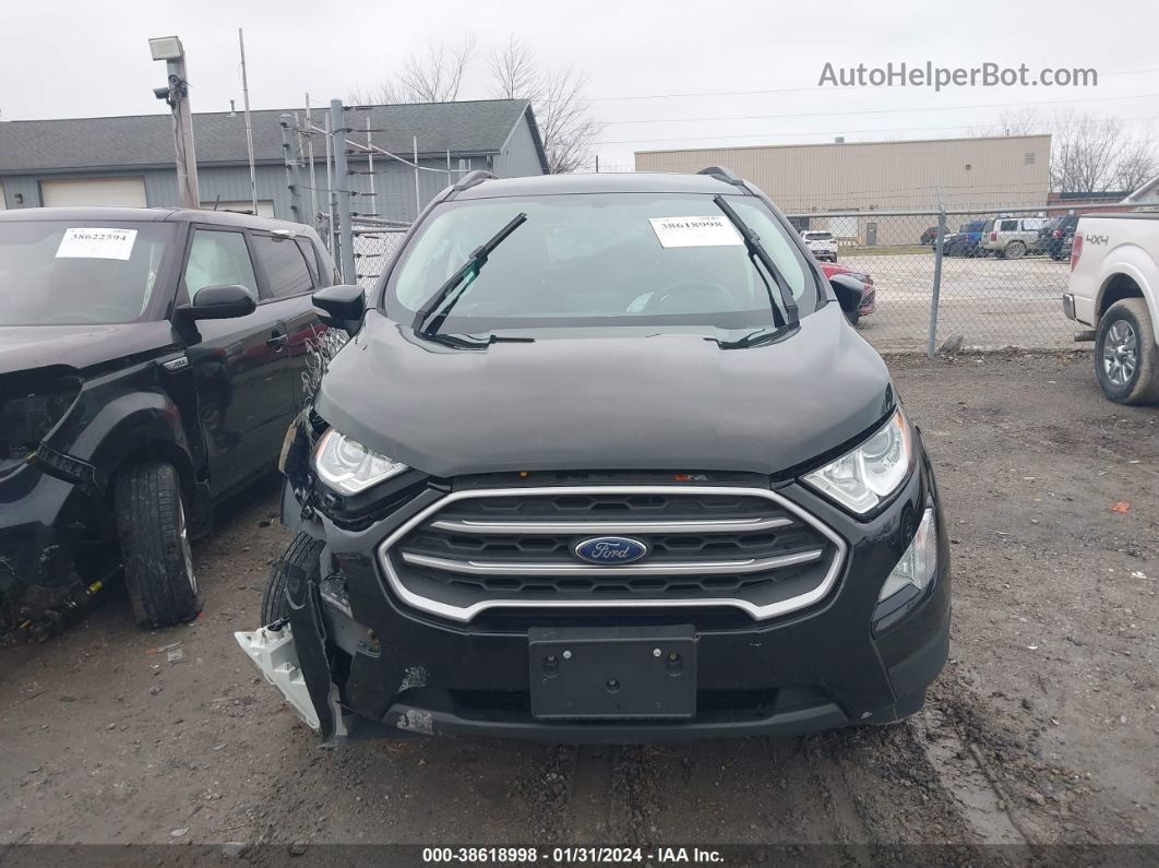 2020 Ford Ecosport Se Black vin: MAJ6S3GL9LC387582