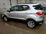 2019 Ford Ecosport Se Silver vin: MAJ6S3GLXKC293256