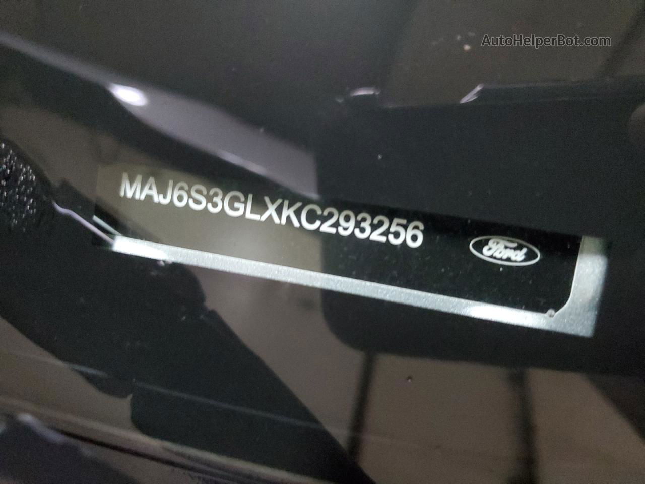 2019 Ford Ecosport Se Silver vin: MAJ6S3GLXKC293256