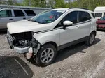 2019 Ford Ecosport Se White vin: MAJ6S3GLXKC298165