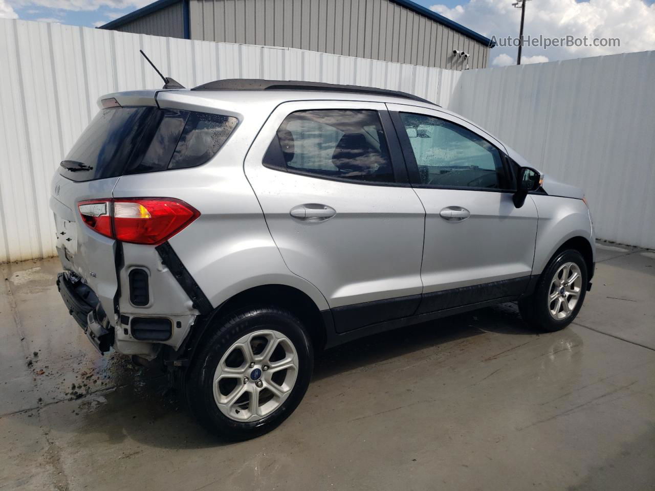 2020 Ford Ecosport Se Silver vin: MAJ6S3GLXLC313300