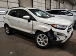 2020 Ford Ecosport Se White vin: MAJ6S3GLXLC365624