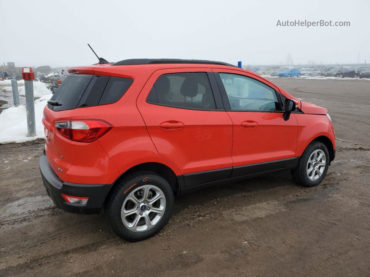 2020 Ford Ecosport Se Red vin: MAJ6S3GLXLC371052