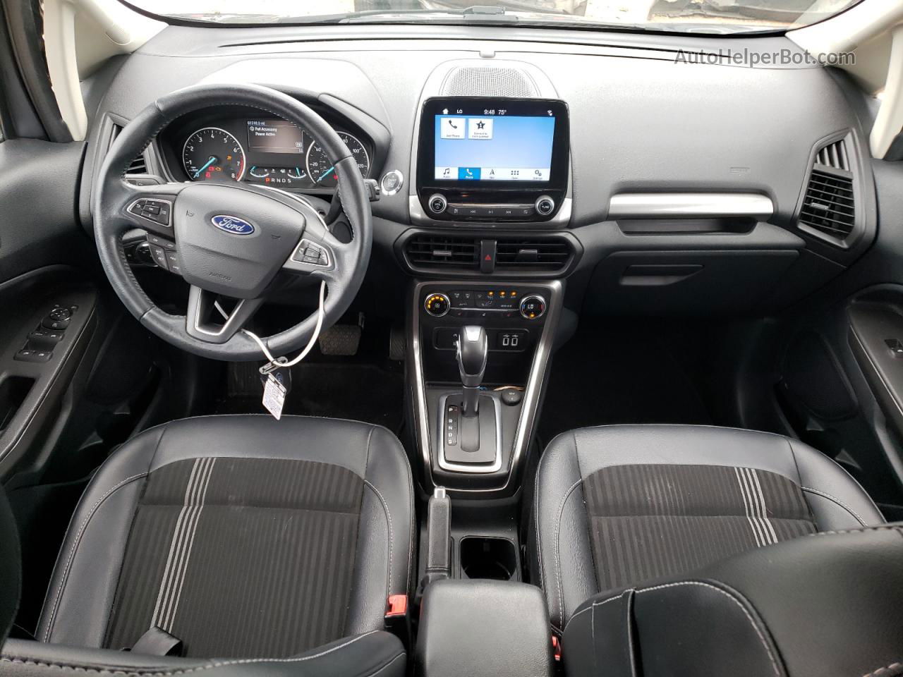 2019 Ford Ecosport Ses Gray vin: MAJ6S3JL0KC285224