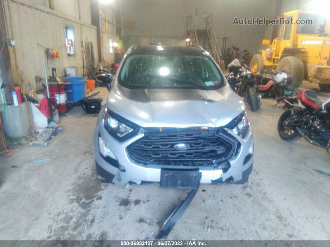 2019 Ford Ecosport Ses Серебряный vin: MAJ6S3JL0KC292769