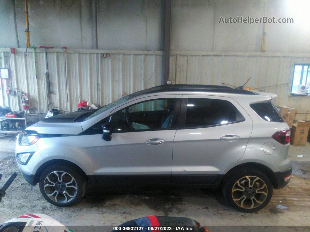 2019 Ford Ecosport Ses Серебряный vin: MAJ6S3JL0KC292769