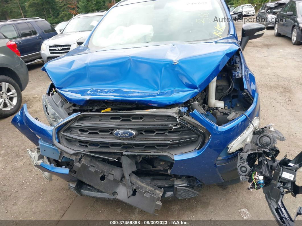 2020 Ford Ecosport Ses Blue vin: MAJ6S3JL0LC329711