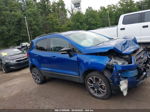 2020 Ford Ecosport Ses Blue vin: MAJ6S3JL0LC329711