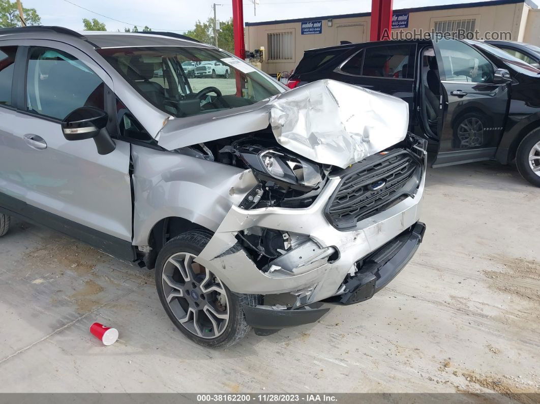 2020 Ford Ecosport Ses Gray vin: MAJ6S3JL0LC362224