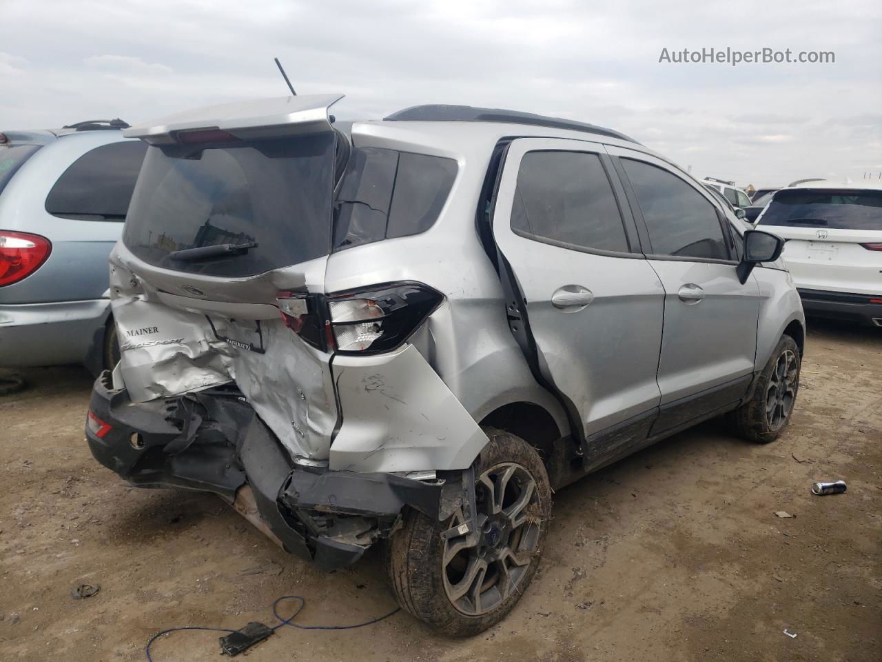 2020 Ford Ecosport Ses Silver vin: MAJ6S3JL0LC367696