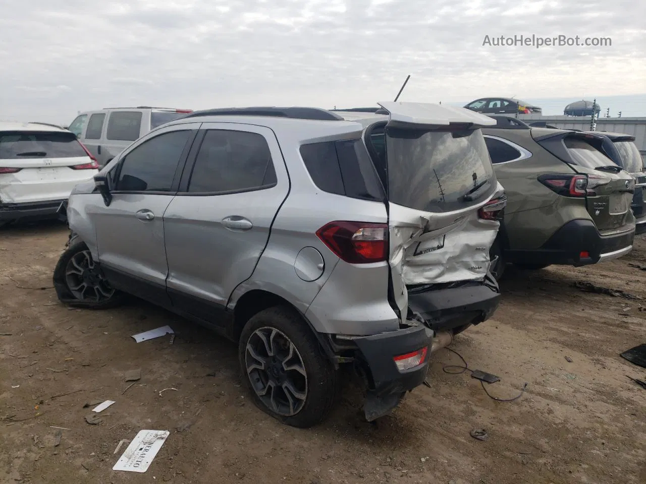 2020 Ford Ecosport Ses Silver vin: MAJ6S3JL0LC367696