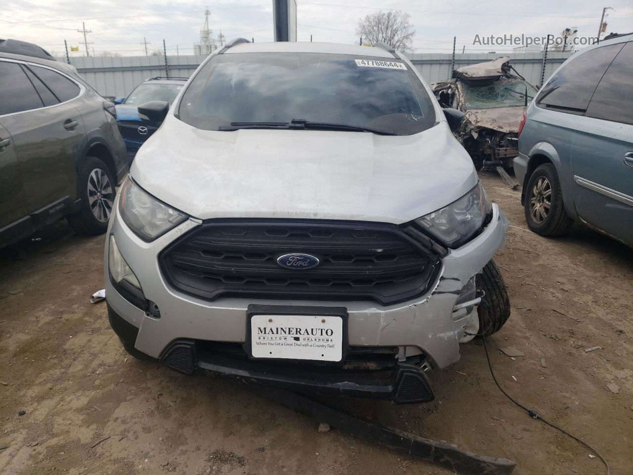 2020 Ford Ecosport Ses Silver vin: MAJ6S3JL0LC367696