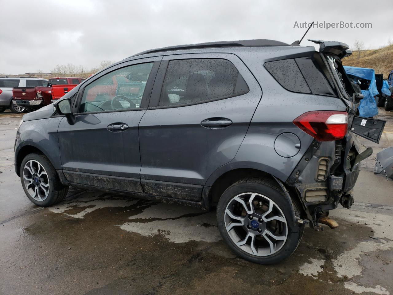 2020 Ford Ecosport Ses Gray vin: MAJ6S3JL1LC336358