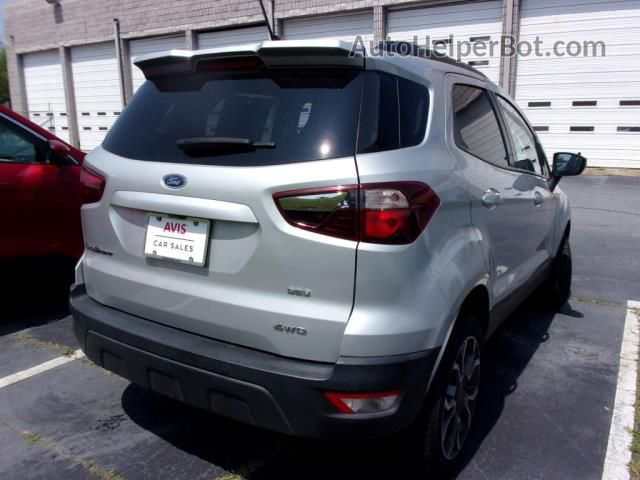 2019 Ford Ecosport Ses Silver vin: MAJ6S3JL2KC251639