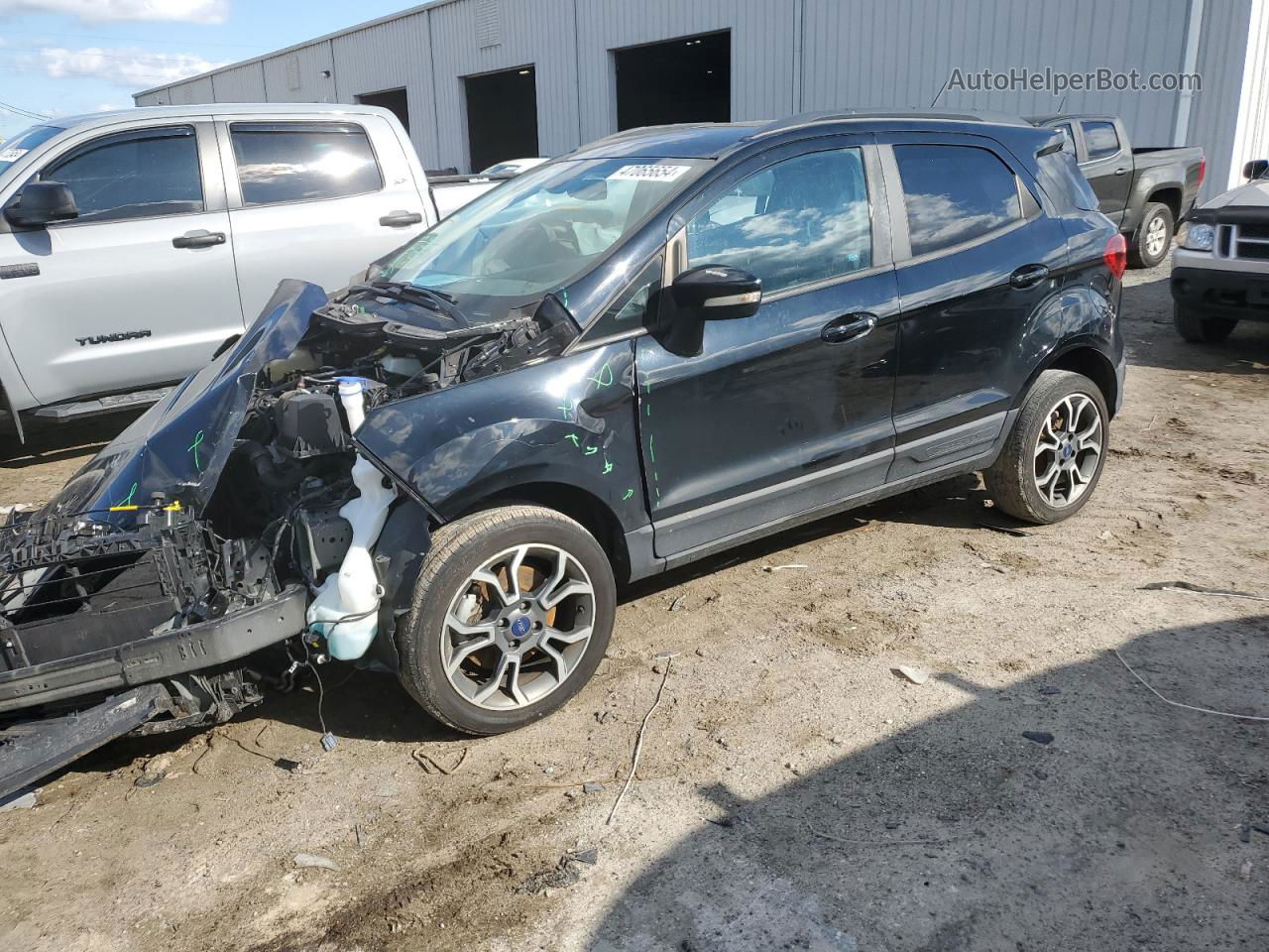 2019 Ford Ecosport Ses Black vin: MAJ6S3JL2KC267470