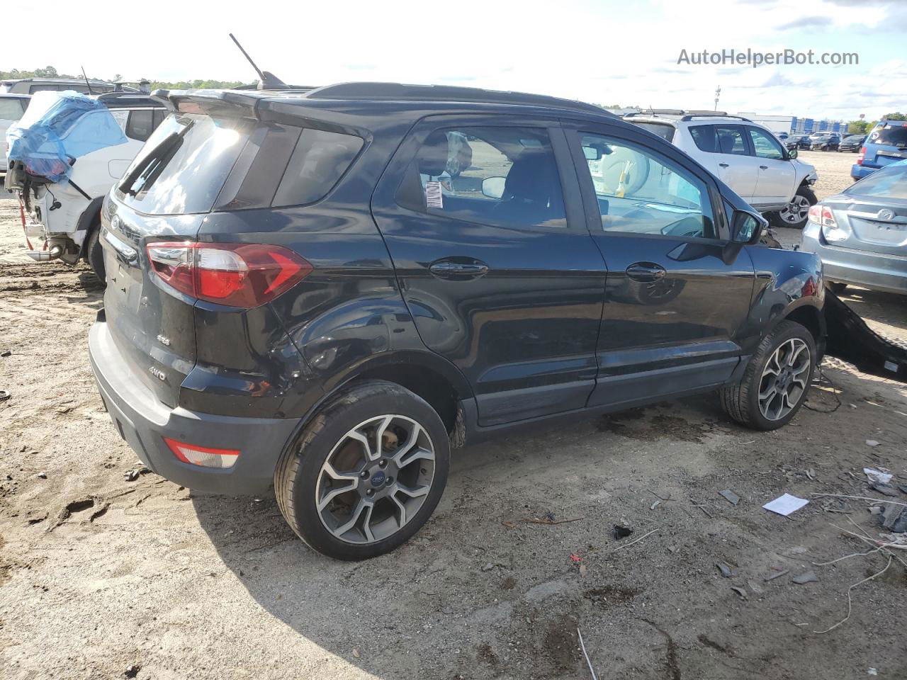 2019 Ford Ecosport Ses Black vin: MAJ6S3JL2KC267470