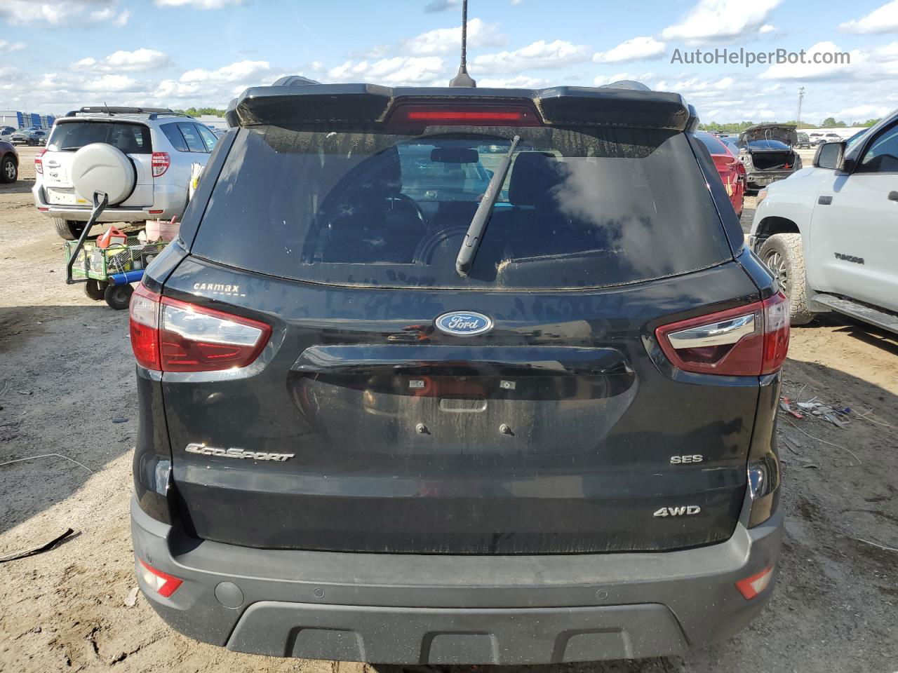 2019 Ford Ecosport Ses Black vin: MAJ6S3JL2KC267470